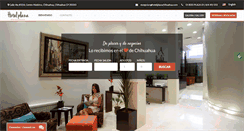 Desktop Screenshot of hotelplazachihuahua.com